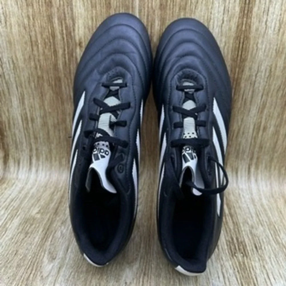 Adidas Goletto VIII FG Men's Size‎ 12 Black White Soccer Cleats Shoes GX7793